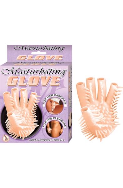 Masturbating  Glove - Flesh