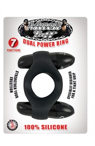 Mack Tuff Dual Power Ring - Black
