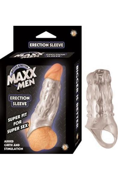 Maxx Men Erection Sleeve - Clear