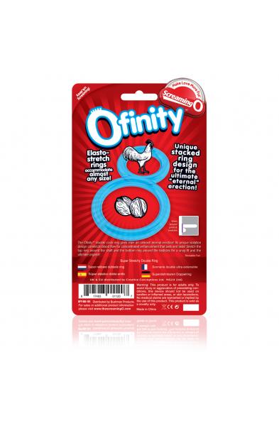 Ofinity Double Ring - Blue