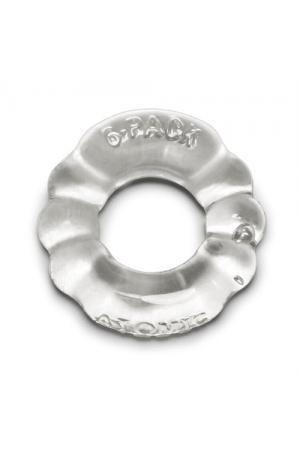 6-Pack Cockring Atomic Jock - Clear