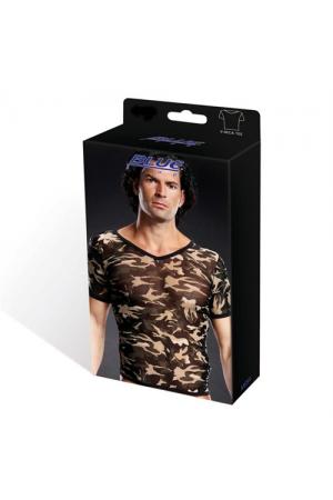 Pro-Mesh v-Neck Tee - Camo Large-Extra Large