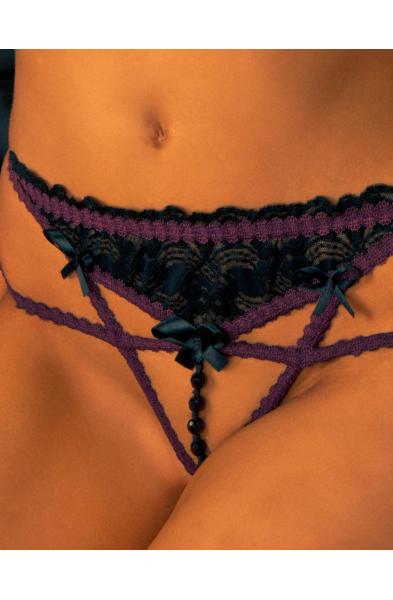 The Other Victorian - Sexy Open Crotch G String Panty