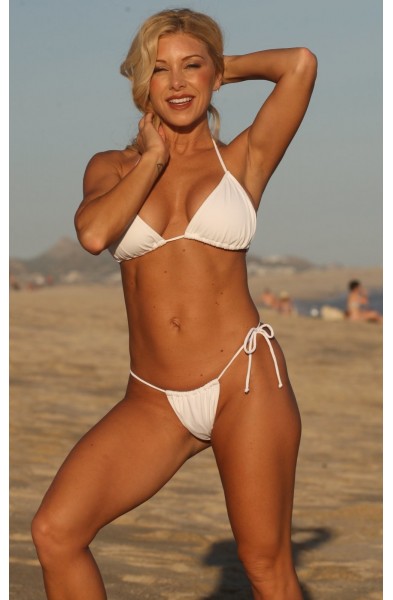 Classic G String Bikini in Coconut