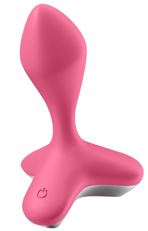 A pink object with a white backgroundDescription automatically generated