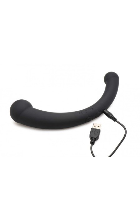 A black device with a plugDescription automatically generated with medium confidence