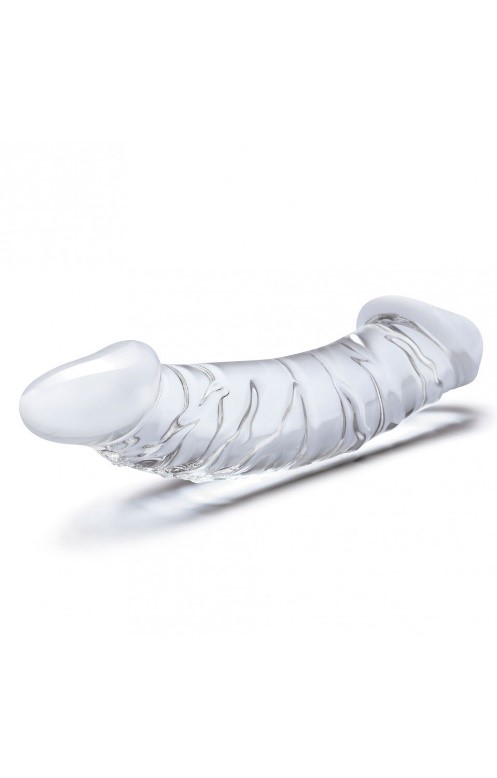 A transparent toy with a curved bodyDescription automatically generated with medium confidence
