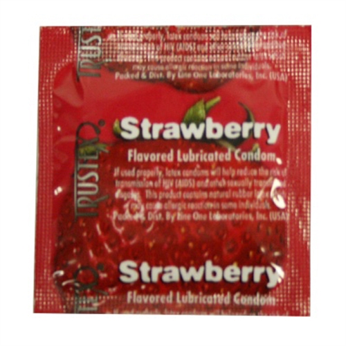 Image of Trustex Flavored Lubricated Condoms - 3 Pack - Strawberry