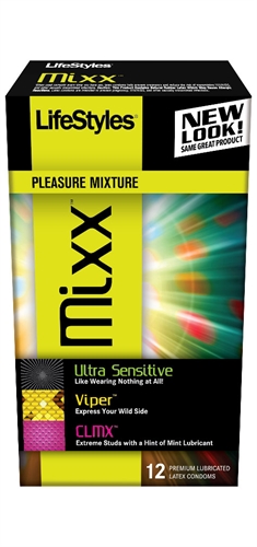 Image of Lifestyles Mixx Condoms - 12 Pack